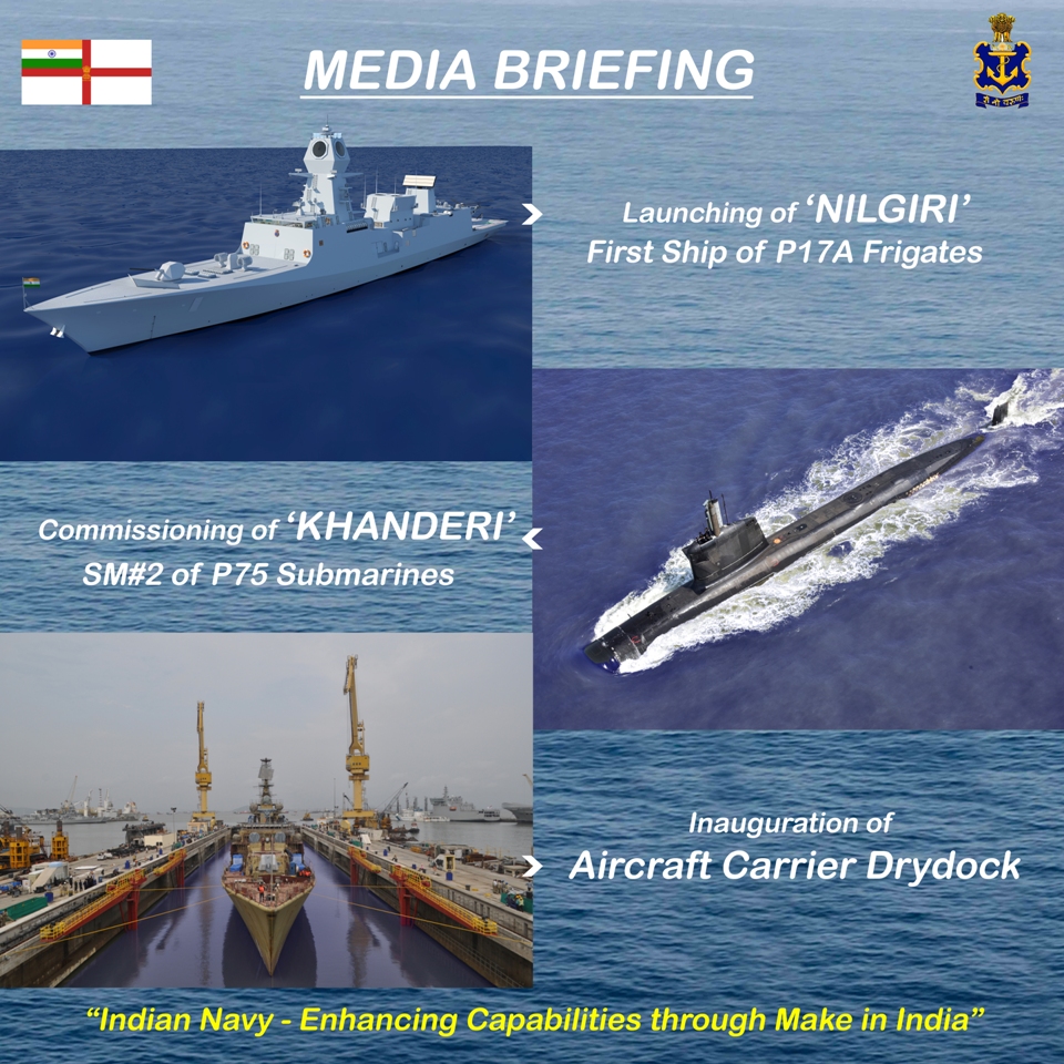 INS Khanderi commissioning on September 28